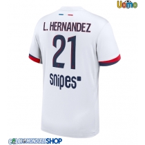 Maglie da calcio Paris Saint-Germain Lucas Hernandez #21 Seconda Maglia 2025-26 Manica Corta